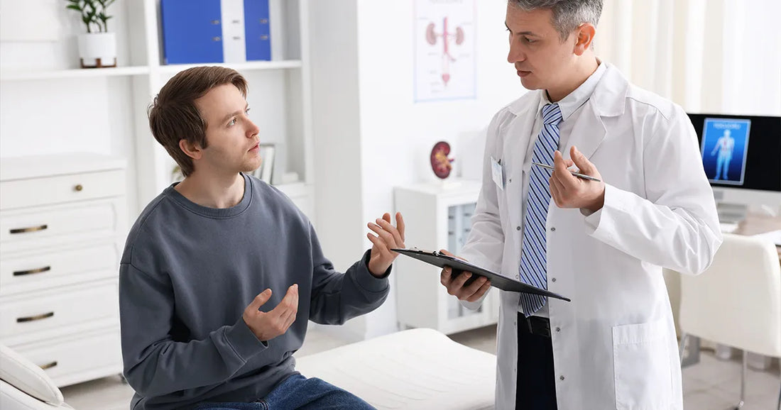 what do Urologists Recommend for Managing Incontinence - urologist speaking to a patient