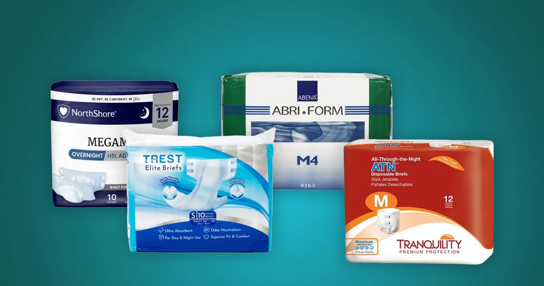 Best Adult Briefs for Heavy Incontinence: How 4 Top Tab-Style Briefs Compare