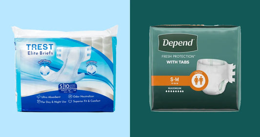 TREST Elite Briefs vs. Depend: Which Adult Brief Is Right for You?