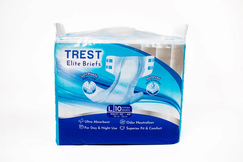 TREST Elite Briefs - Adult Incontinence Briefs - Adult Diaper